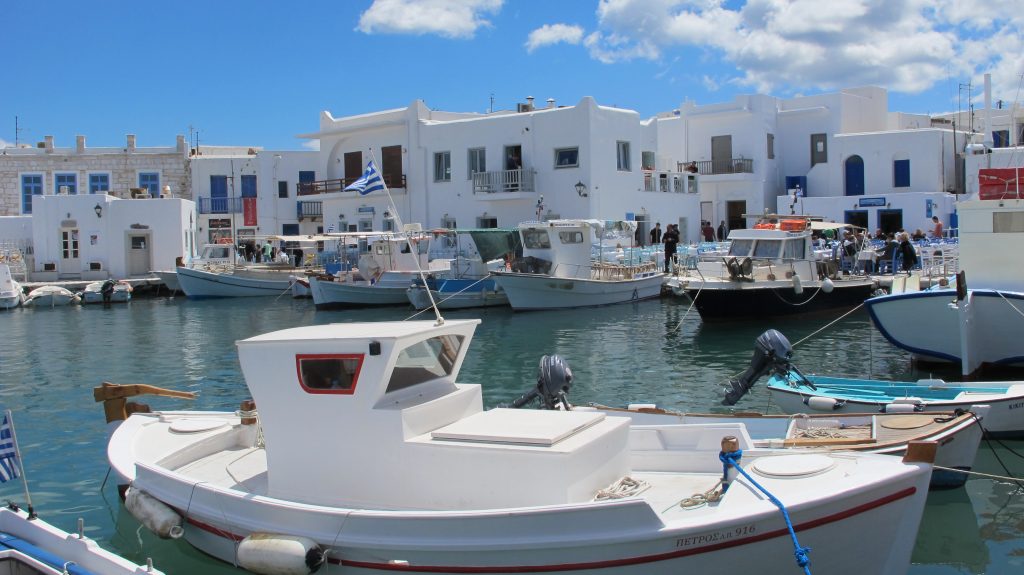 sailboat in ancient greek